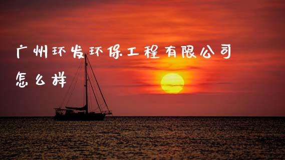 广州环发环保工程有限公司怎么样_https://wap.lcjysmgs.com_元宇宙_第1张