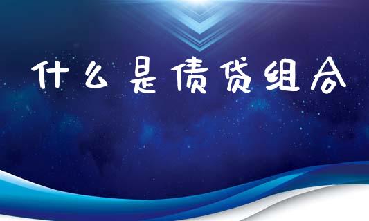 什么是债贷组合_https://wap.lcjysmgs.com_元宇宙_第1张